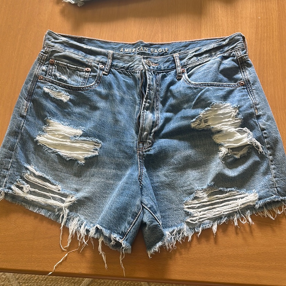 America Eagle jean shorts size 12